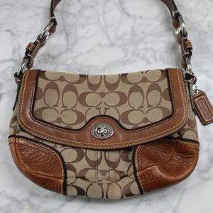 Brown coach purse